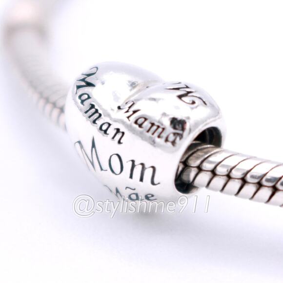 Authentic PANDORA A Mother's Heart Charm - 791112 - Picture 3 of 11